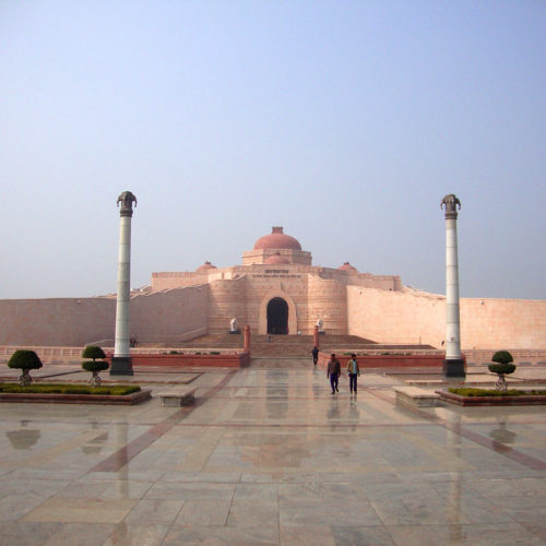 Elephant and woman in Thailand